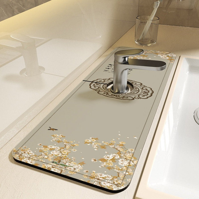 Design Countertop Tap Faucet Mat