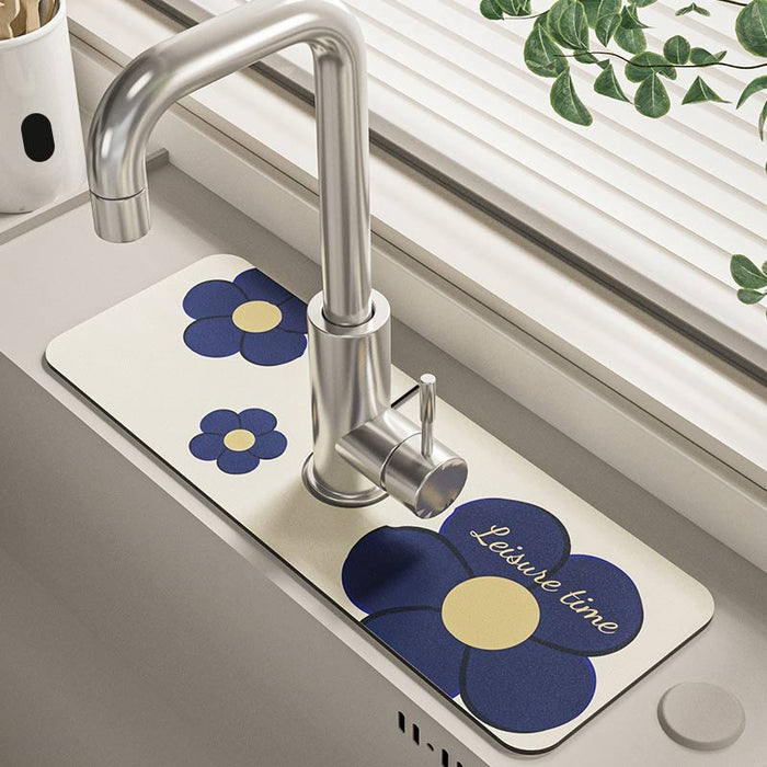 Design Countertop Tap Faucet Mat