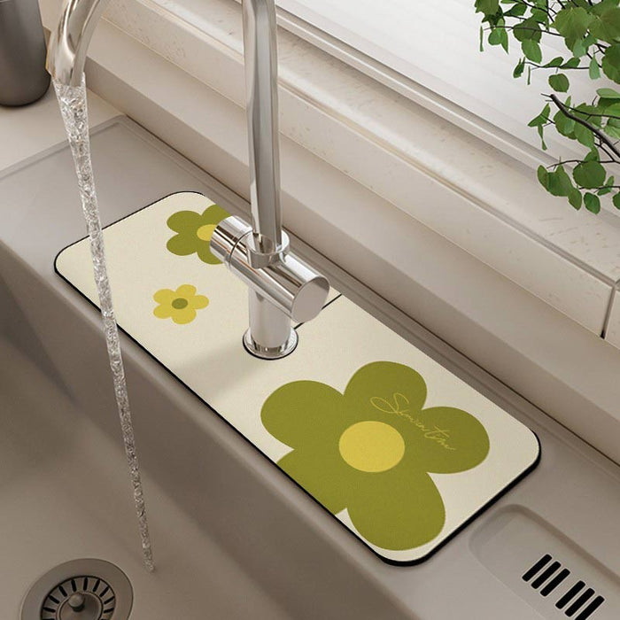 Design Countertop Tap Faucet Mat