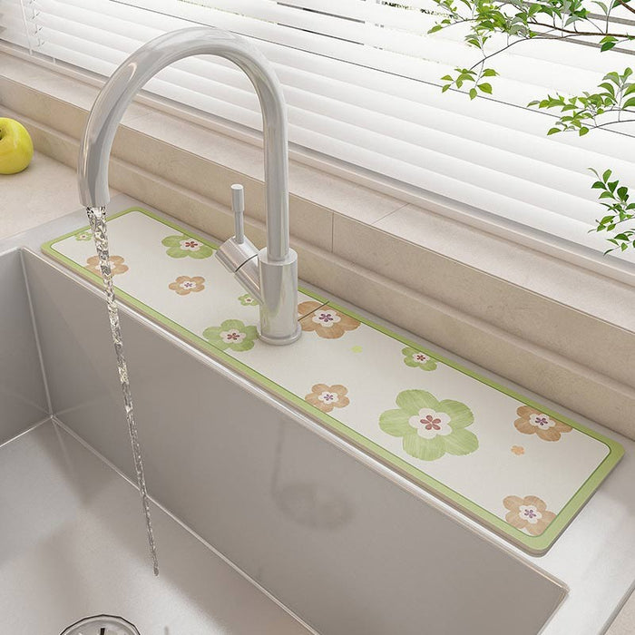 Design Countertop Tap Faucet Mat