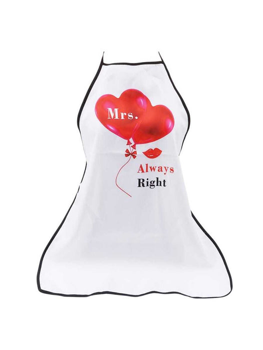 2 Set Of Slogan Graphic Apron