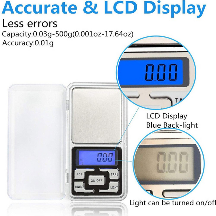 High Accuracy Electronic Pocket Scale