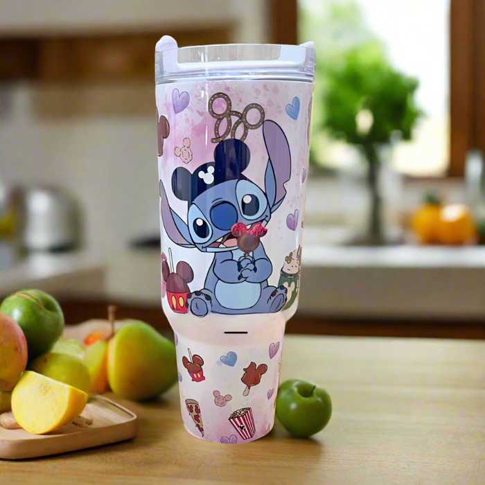 Stitch and Park Treats 40 oz Travel Tumbler Mug