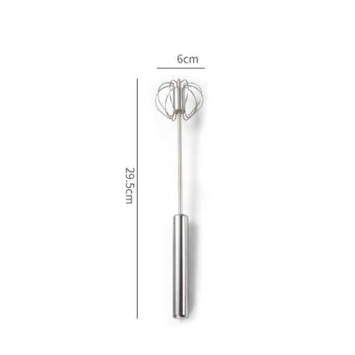 Household Semi Automatic Rotating Egg Beater