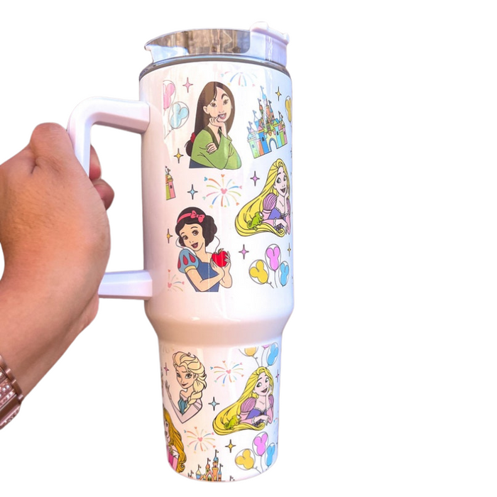 Magic Park Princess 40 oz Kawaii Travel Tumbler