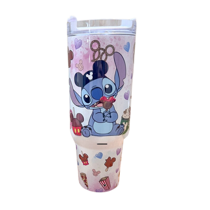 Stitch and Park Treats 40 oz Travel Tumbler Mug