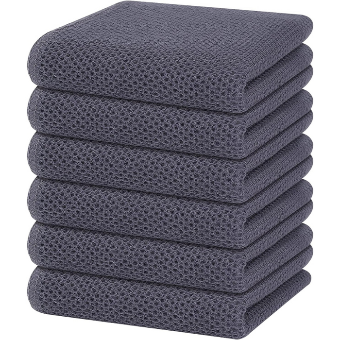 6 Piece Soft Kitchen Dish Cloths