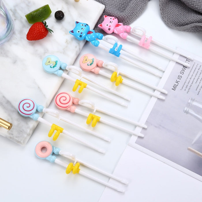 Cat Baby Kids Children Chinese Chopsticks