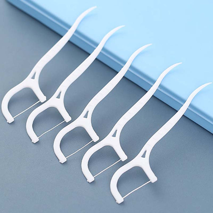 Disposable Interdental Floss Toothpicks