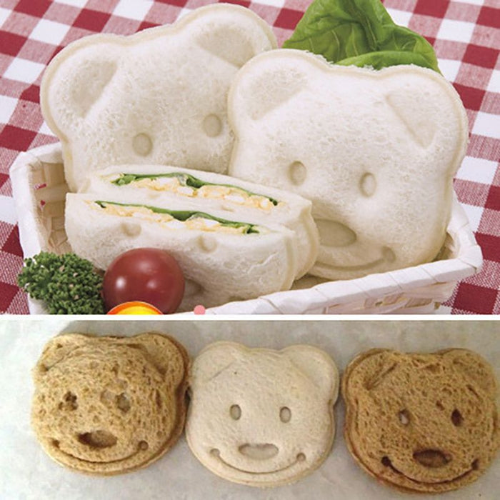 Kitchen Breakfast Bear Sandwich Mold