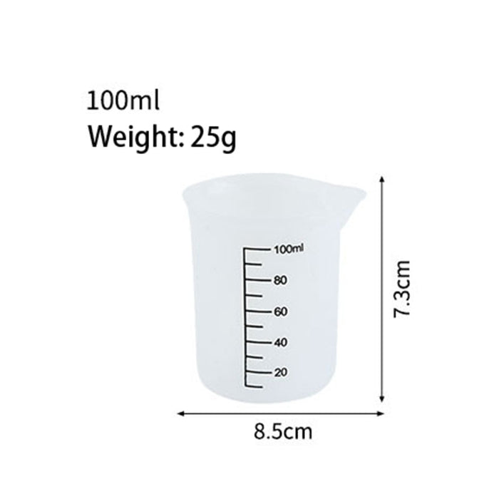 Silicone Measuring Cup With Clear Scale