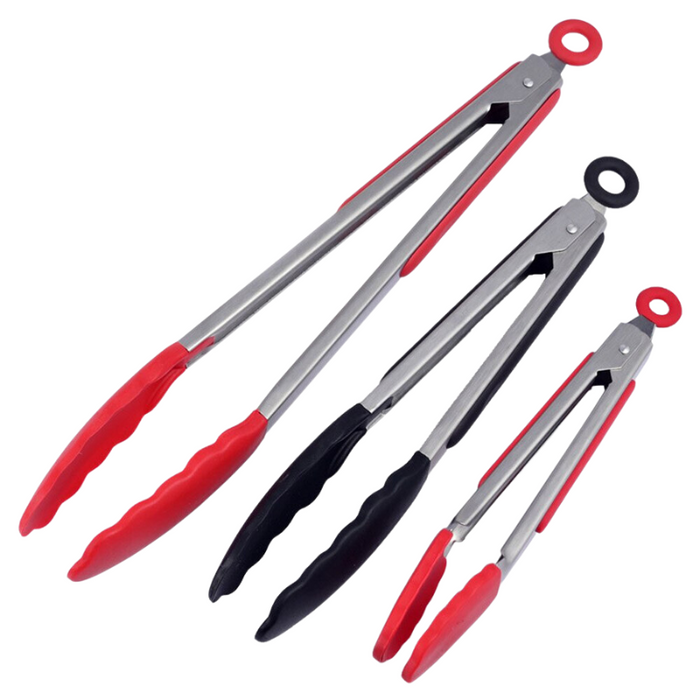 Silicone Grilling Tongs