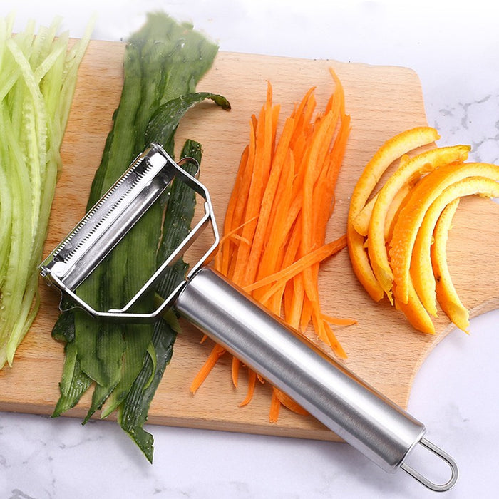 Stainless Steel Multifunction Vegetable Peeler