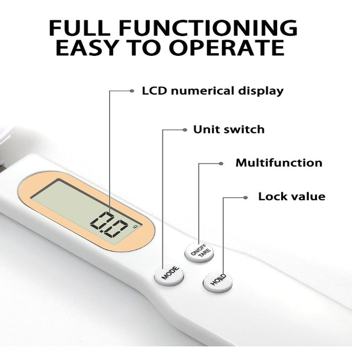 LCD Digital Measuring Food Flour Spoon Scale