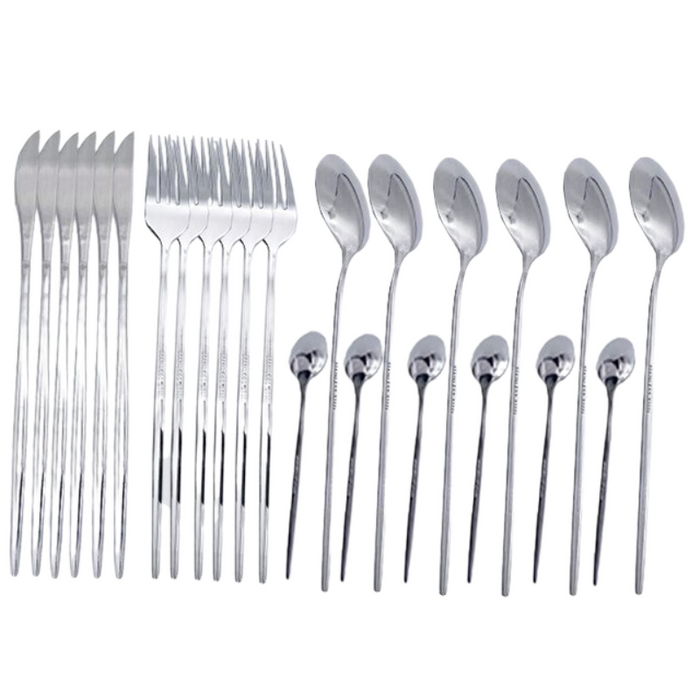 Color Steel Cutlery Set