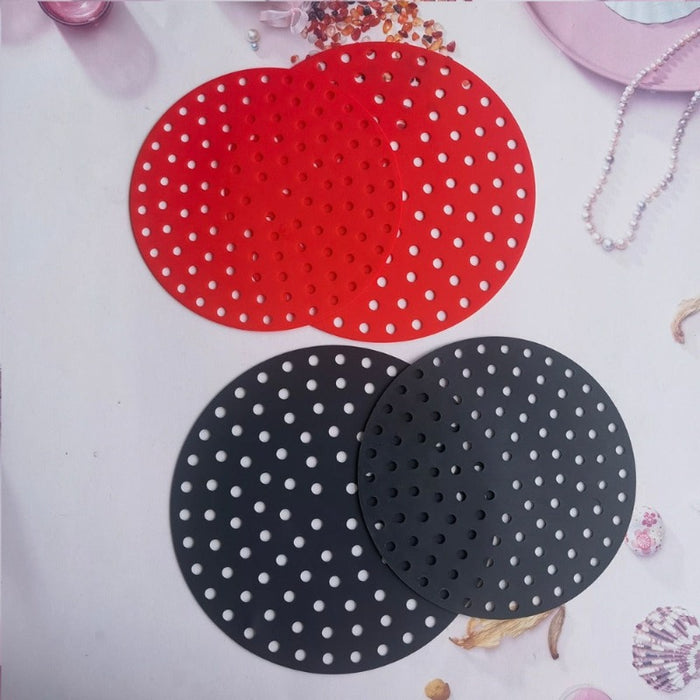 Air Fryer Silicone Round Mat Kitchen Accessories