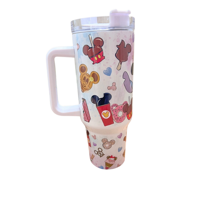 Stitch and Park Treats 40 oz Travel Tumbler Mug