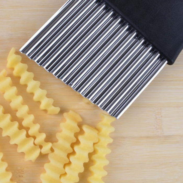 Corrugated Wavy Vegetable Slicer Cutter Tool