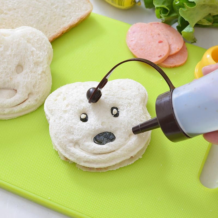 Kitchen Breakfast Bear Sandwich Mold