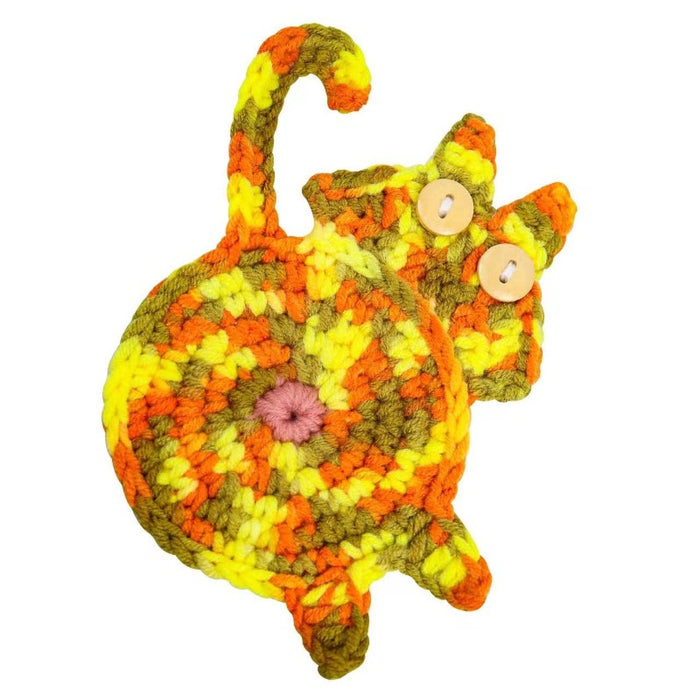 Cat Tea Coffee Durable Coaster