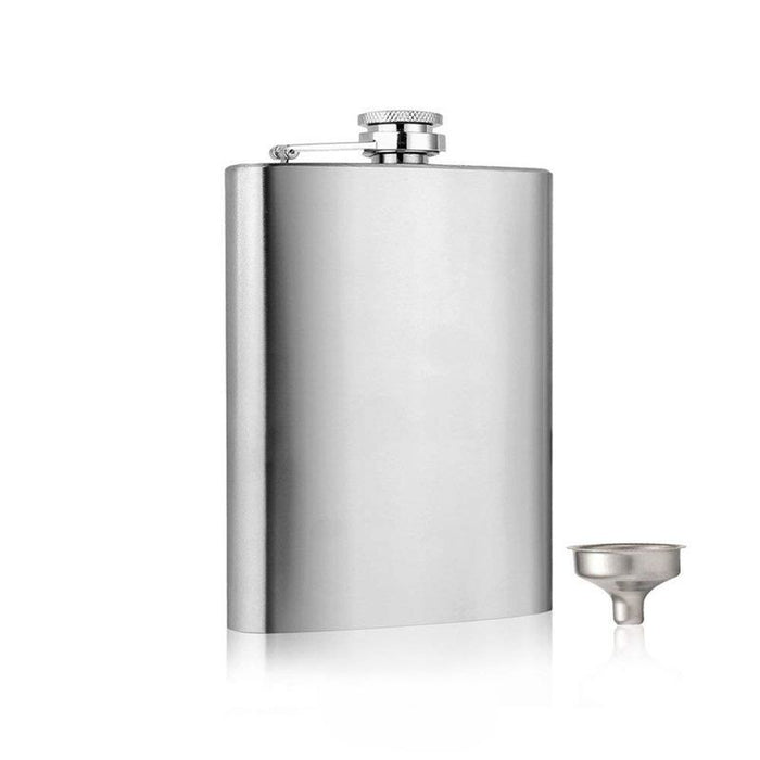 Stainless Steel Hip Flask Set