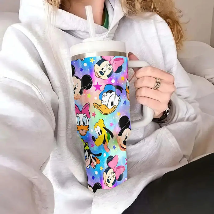 40Oz Cartoon Characters Insulated Tumbler