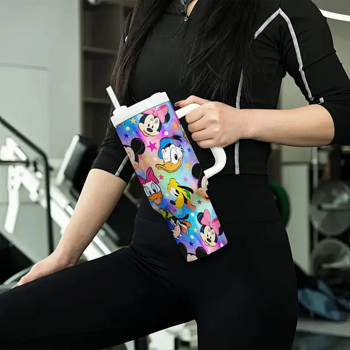 40Oz Cartoon Characters Insulated Tumbler