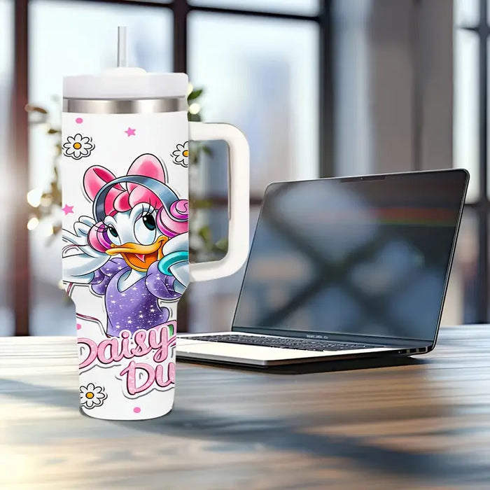 40Oz Daisy Duck Insulated Tumbler