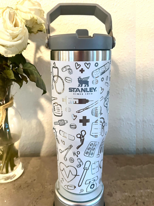 40 Oz Medkit Themed Stainless Steel Tumbler