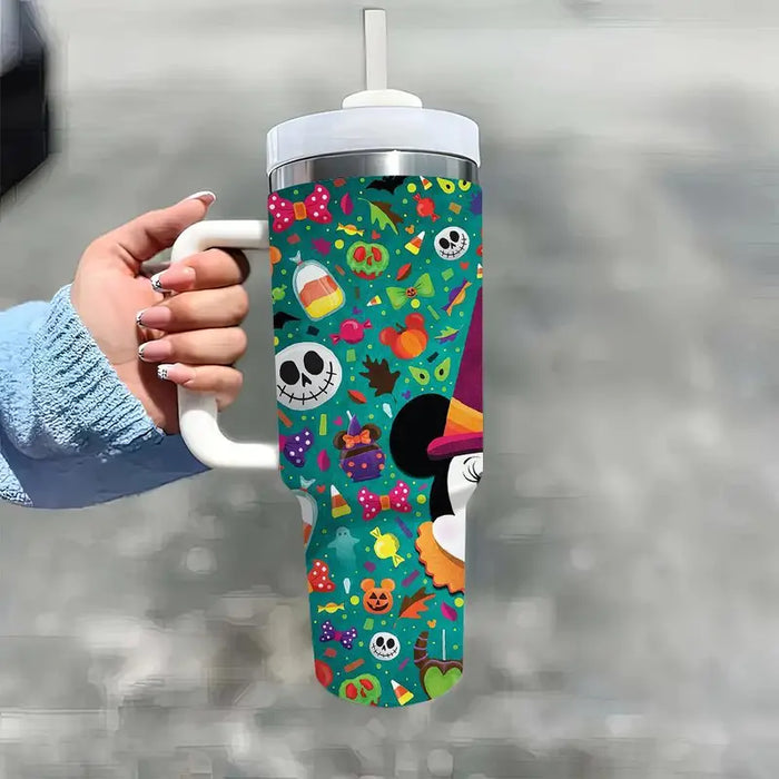 40Oz Mickey Mouse Printed Insulated Tumbler