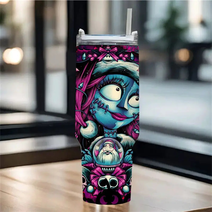 40Oz Personalized Lid And Straw Insulated Tumbler