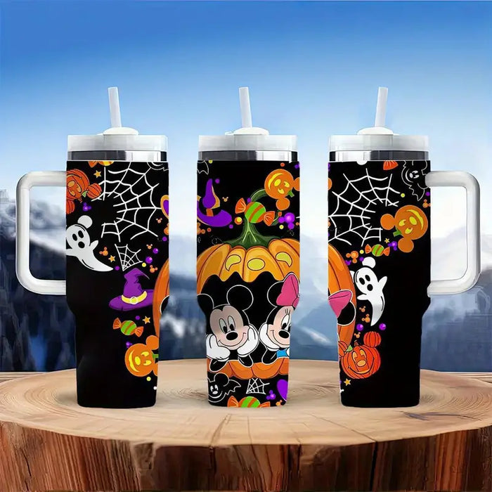 40oz Christmas And Halloween Tumbler