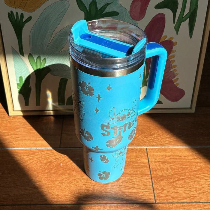 40oz Stitch Stainless Steel Tumbler