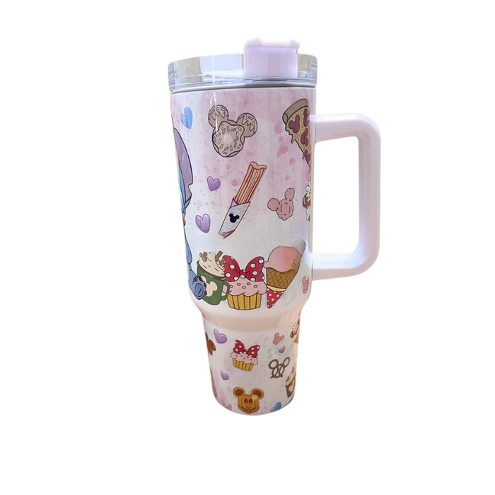 Stitch and Park Treats 40 oz Travel Tumbler Mug