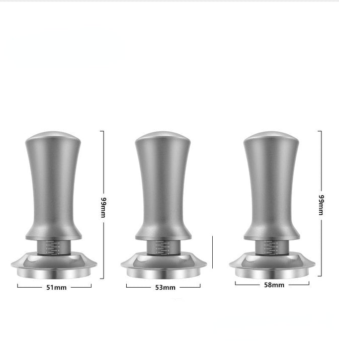 Flat Base Adjustable Espresso Calibrated Coffee Tamper