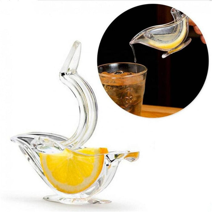 Handheld Lemon Slice Transparent Juicer