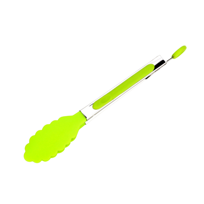 Silicone And Stainless Steel Food Tongs