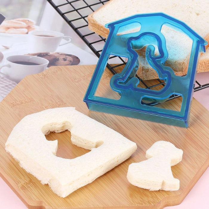 Kitchen Breakfast Bear Sandwich Mold