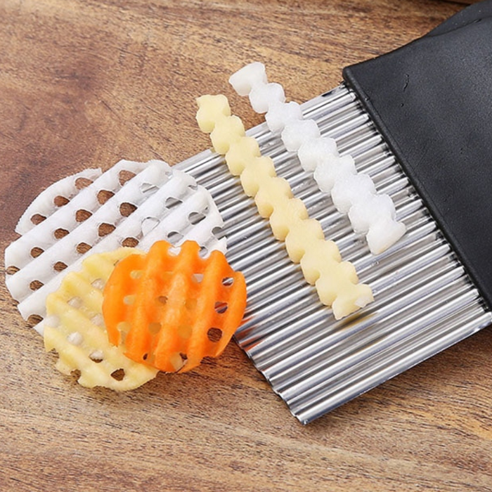 Corrugated Wavy Vegetable Slicer Cutter Tool