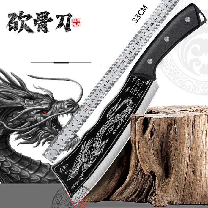 Black Dragon Knife Japanese Titanium Steel Version