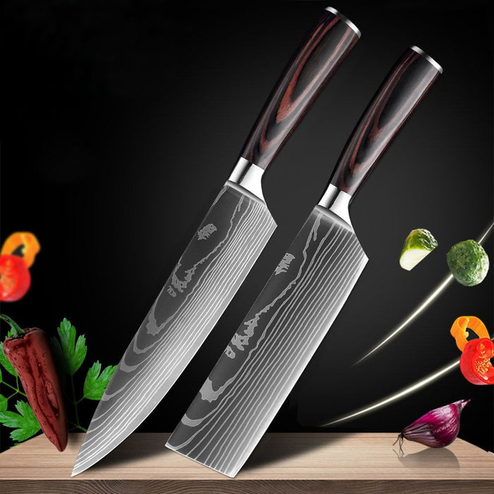 Kitchen Cleaver Slicing Utility Knife Set