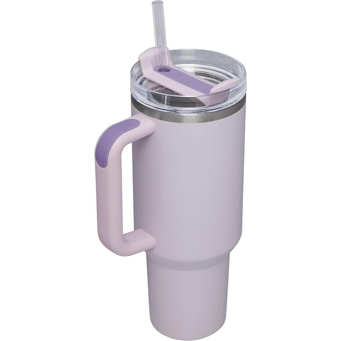 Stainless Steel Vacuum Tumbler With Lid And Straw