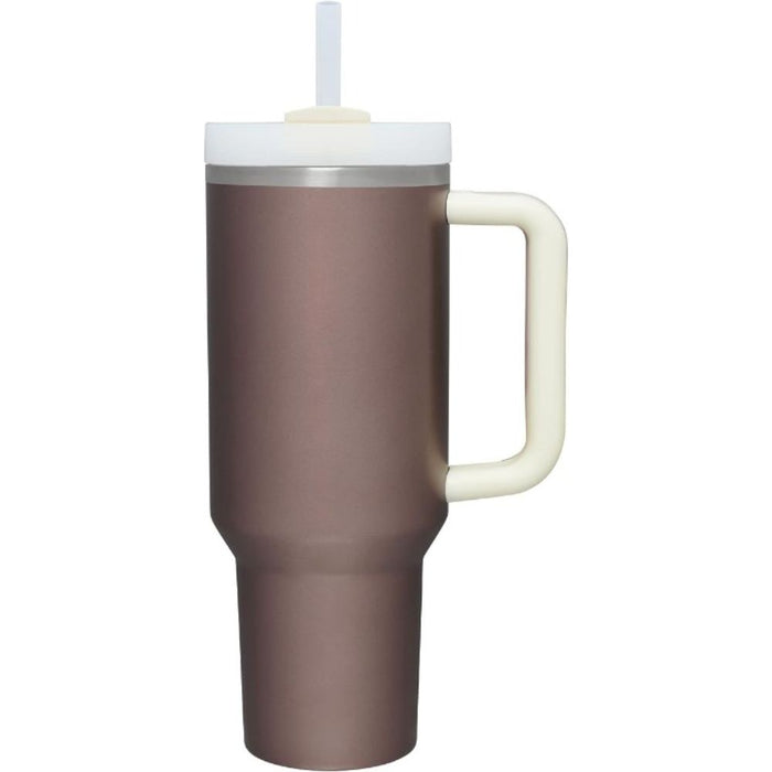 Stainless Steel Vacuum Tumbler With Lid And Straw