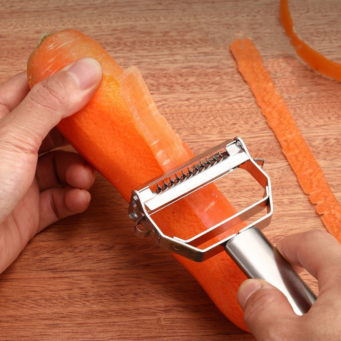 Stainless Steel Multifunction Vegetable Peeler