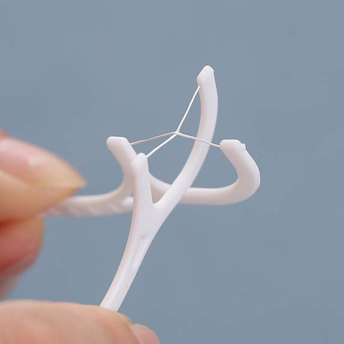 Disposable Interdental Floss Toothpicks