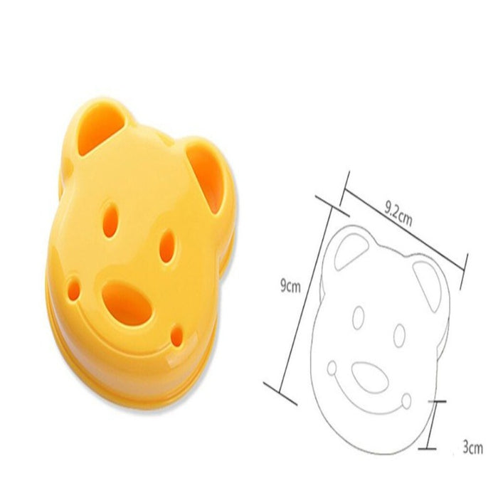 Kitchen Breakfast Bear Sandwich Mold