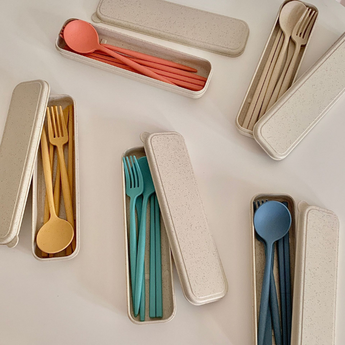 Portable Cutlery With Box