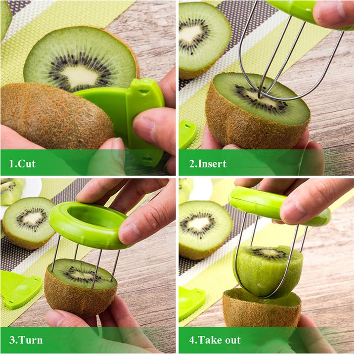 Kiwi Lemon Cutter Detachable Kitchen Accessory