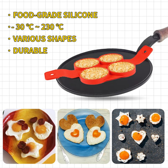 Egg Pancake Ring Nonstick Pancake Maker