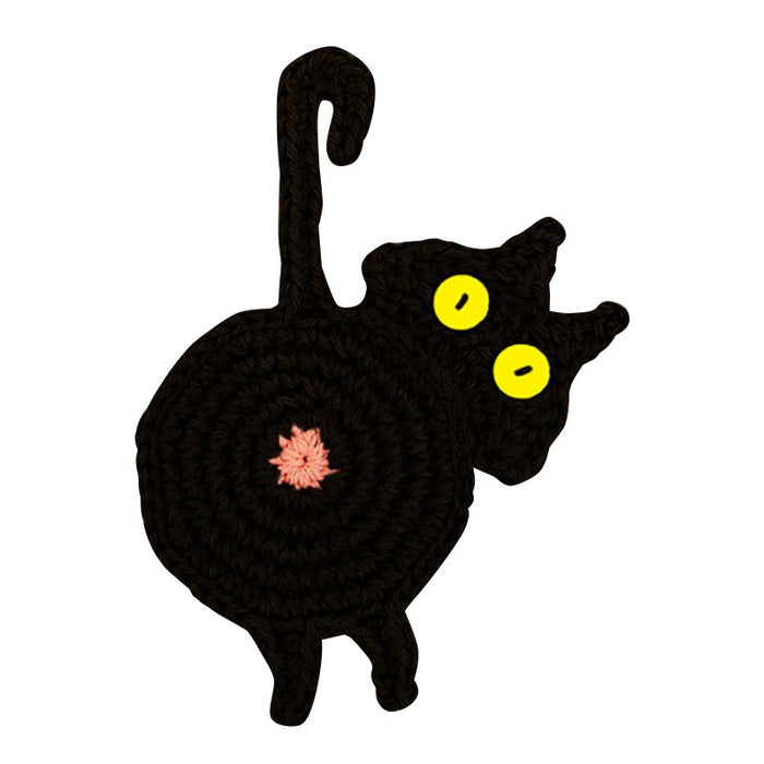 Cat Tea Coffee Durable Coaster